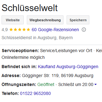 Google Rezensionen